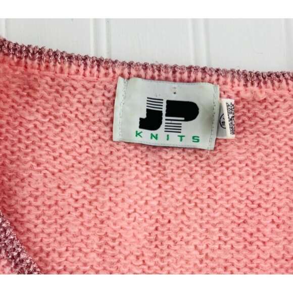 JP Knits Vintage Women's Sweater size 18/20 PInk Soft - Picture 2 of 5
